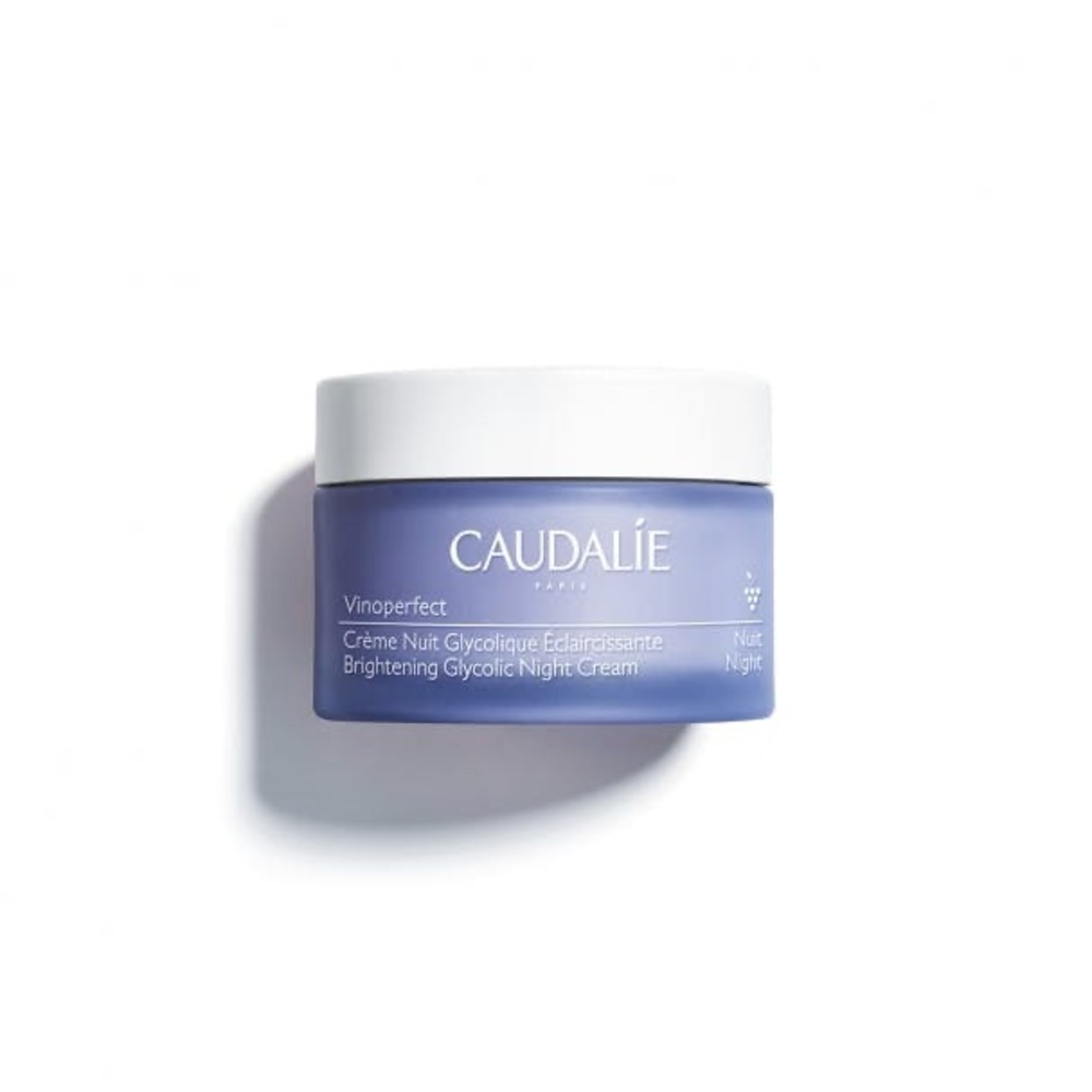 Caudalie VINOPERFECT BRIGHTENING GLYCOLIC OVERNIGHT CREAM 1.6 Fl Oz